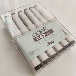 Copic Sketching Markers 12 piece Cool Grey